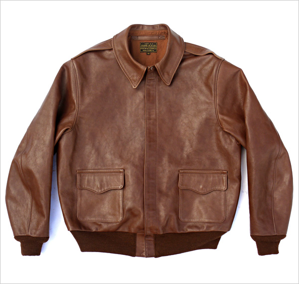 Good Wear reproduction Flat Front based on the Rough Wear W535-ac-18091 A-2 contract of WWII