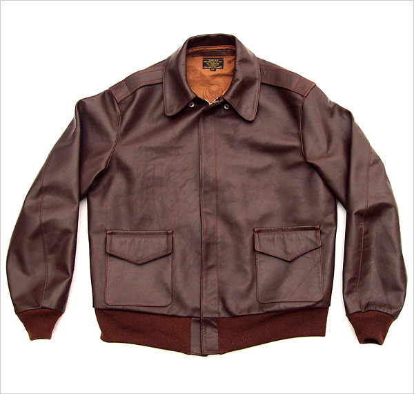Good Wear Leather's 42-18246-P Type A-2 Flat Front