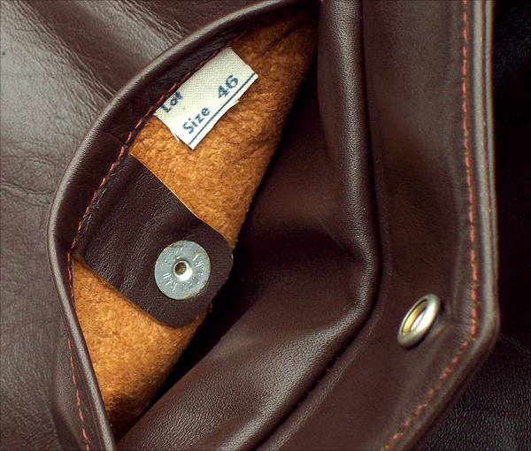 Good Wear Leather's 42-18246-P Type A-2 Pocket Interior