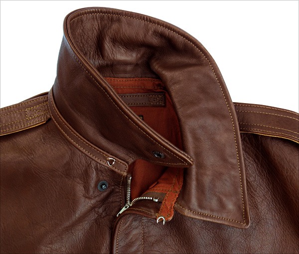 Good Wear Leather 1939 Werber Type A-2 Jacket Collar