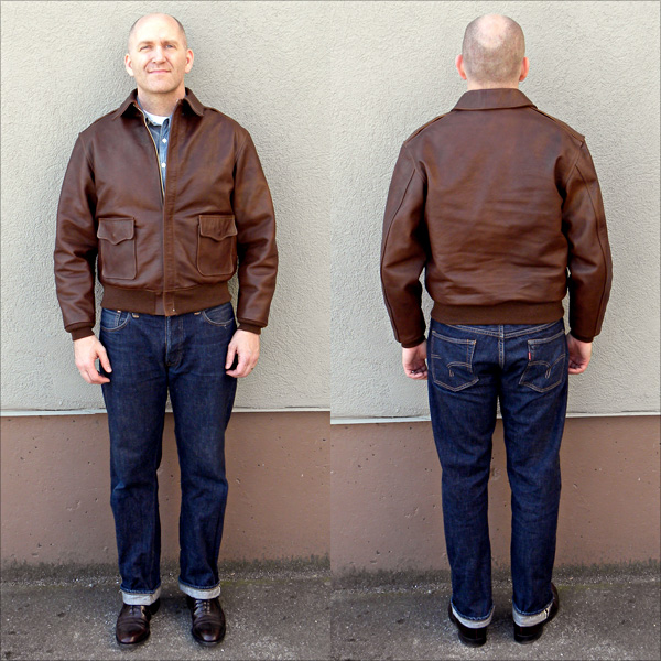 Good Wear Leather 1939 Werber Type A-2 Jacket