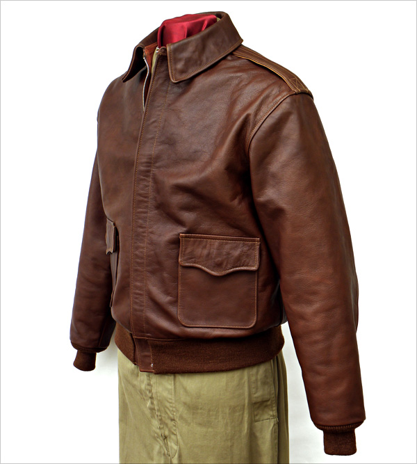 Good Wear Leather 1939 Werber Type A-2 Jacket Front View 