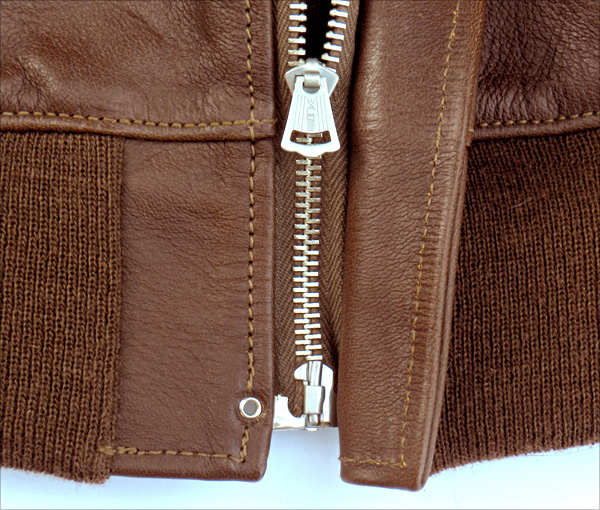 Good Wear Leather 1939 Werber Type A-2 Jacket Zipper