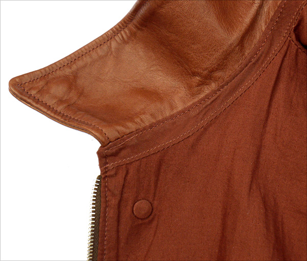 Good Wear Leather 1939 Werber Type A-2 Jacket Collar