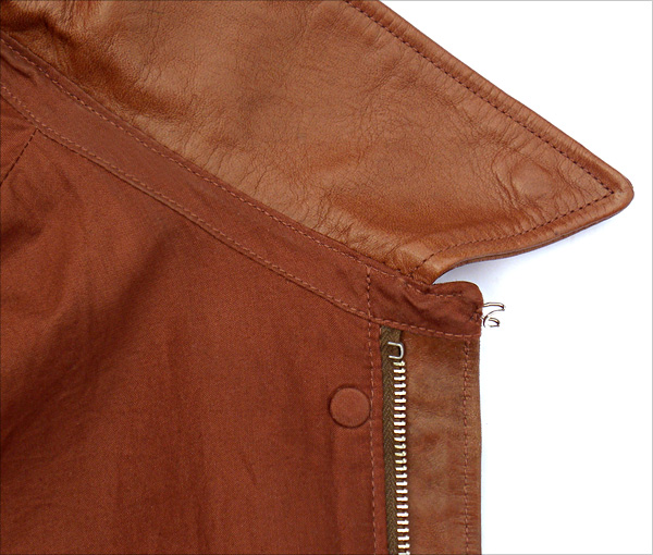 Good Wear Leather 1939 Werber Type A-2 Jacket Collar
