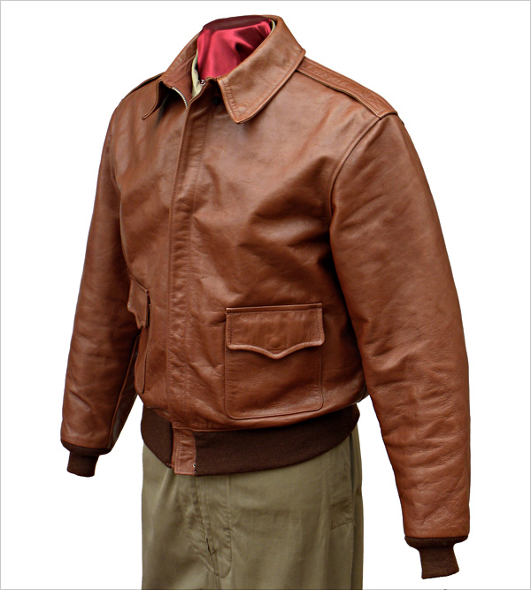 Good Wear Leather 1939 Werber Type A-2 Jacket Front View