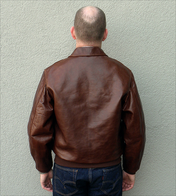 Good Wear Leather 27753 Type A-2 Jacket Reverse View