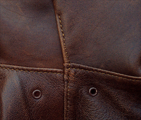 Good Wear Leather's Type A-1 Arm Seams