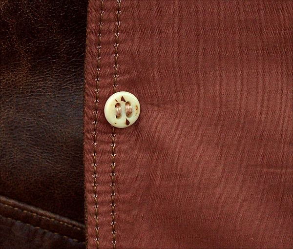 Good Wear Leather's Type A-1 Bone Button