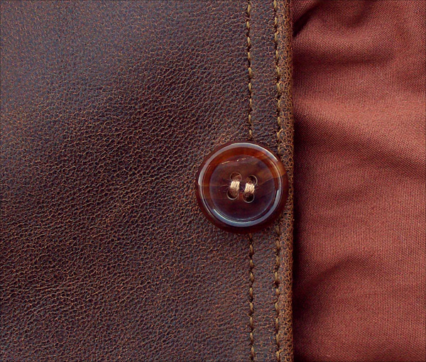 Good Wear Leather's Type A-1 Horn Button