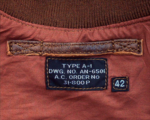 Good Wear Leather's Type A-1 Label