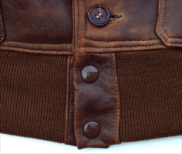 Good Wear Leather's Type A-1 Snaps Closed