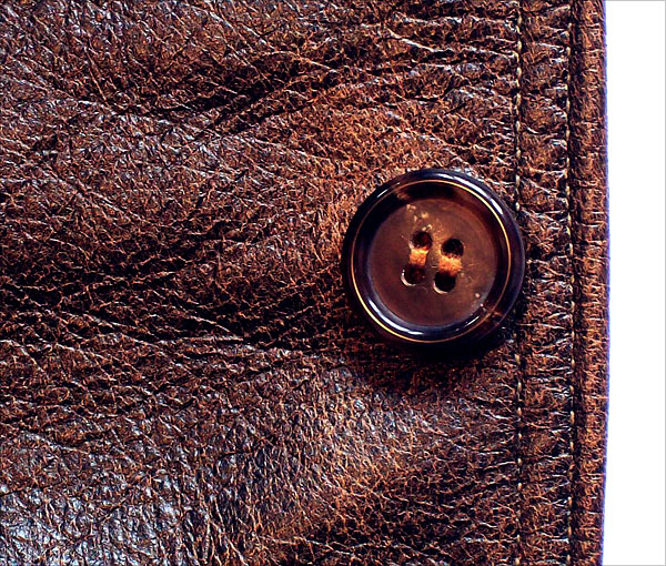 Good Wear Leather's Type A-1 Horn Button  