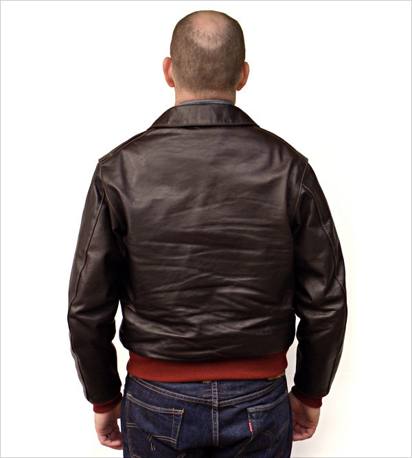 Good Wear Leather 42-18775-P Type A-2 Jacket Reverse View