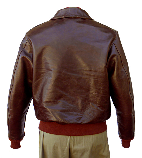 Good Wear Leather 42-18775-P Type A-2 Jacket Reverse View 