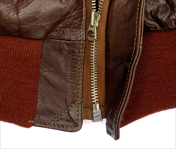 Good Wear Leather 42-18775-P Type A-2 Jacket Zipper
