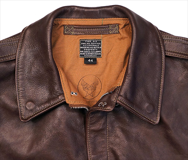 Good Wear Aero Leather 42-18775-P Type A-2 Flight Jacket Horsehide