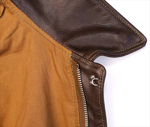 Good Wear Aero Leather 42-18775-P Type A-2 Flight Jacket Horsehide