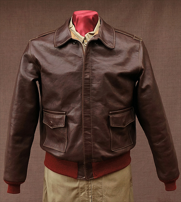 Good Wear Aero Leather 42-18775-P Type A-2 Flight Jacket Horsehide
