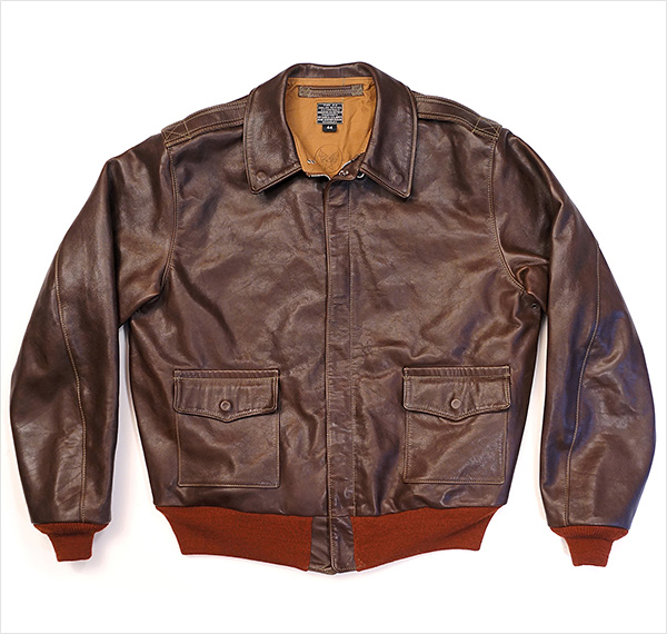 Good Wear Aero Leather 42-18775-P Type A-2 Flight Jacket Horsehide