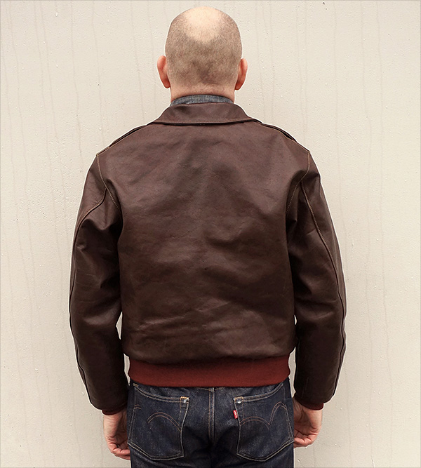 Good Wear Aero Leather 42-18775-P Type A-2 Flight Jacket Horsehide