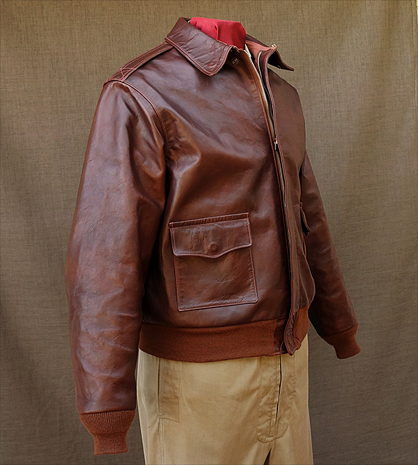 Good Wear Leather Aero W535-ac-16160 Type A-2 Jacket
