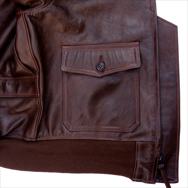 Good Wear Leather Bogen & Tenenbaum AN-6552 Jacket Wind Flap