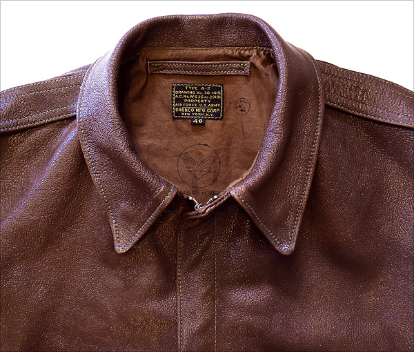Good Wear Leather's Bronco MFG. Co. Type A-2 Collar