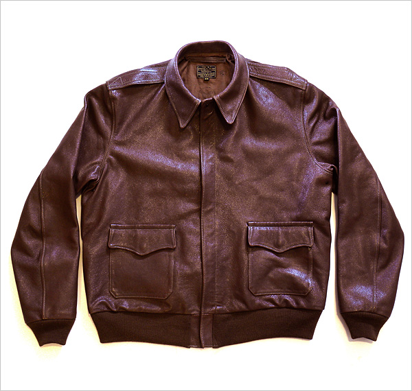 Good Wear Leather's Bronco MFG. Co. Type A-2 Flat Front