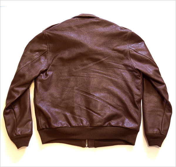 Good Wear Leather's Bronco MFG. Co. Type A-2 Flat Reverse