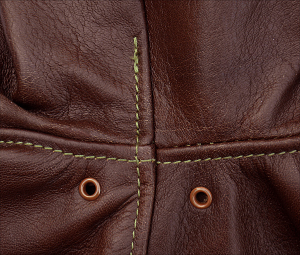 Good Wear Leather's Bronco MFG. Co. Type A-2 Arm Seams