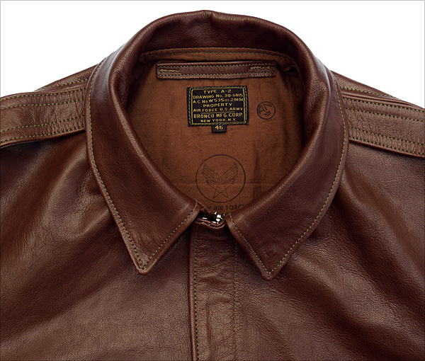 Good Wear Leather's Bronco MFG. Co. Type A-2 Collar