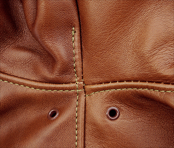 Good Wear Leather's Bronco MFG. Co. Type A-2 Arm Seams