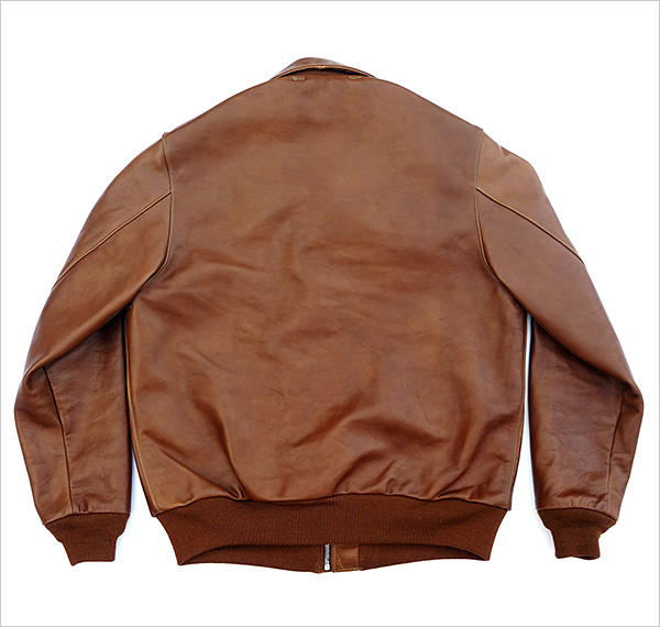 Good Wear Leather's Bronco MFG. Co. Type A-2 Flat Reverse