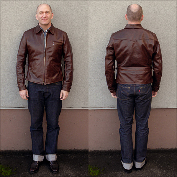 California Sportwear Ventura Jacket Front and Back Full