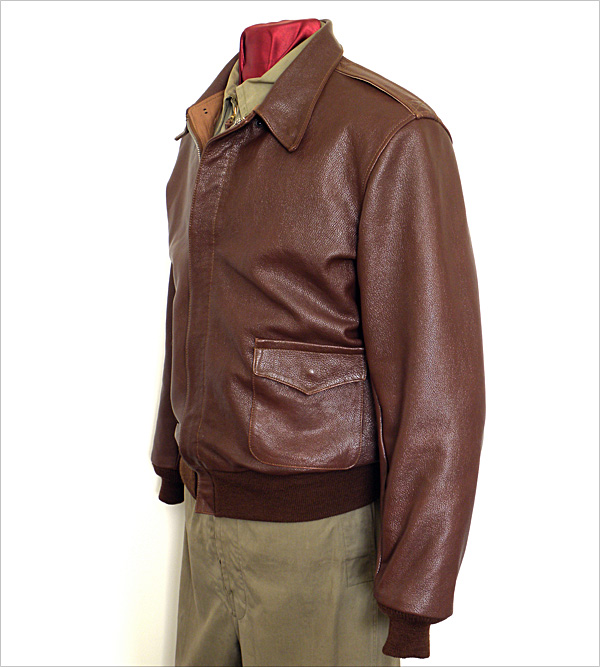 Good Wear Leather's David D. Doniger Type A-2 Front View