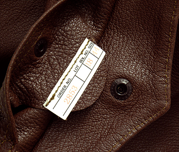 Good Wear Leather's David D. Doniger Type A-2 Pocket Tag