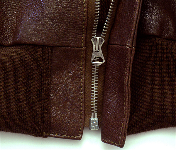Good Wear Leather's David D. Doniger Type A-2 Zipper