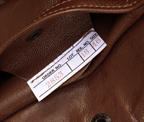 Good Wear Leather's David D. Doniger Type A-2 Pocket Tag
