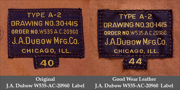 Good Wear Leather's J.A. Dubow Label
