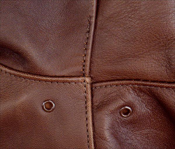 Good Wear Leather's J.A. Dubow Arm Seams