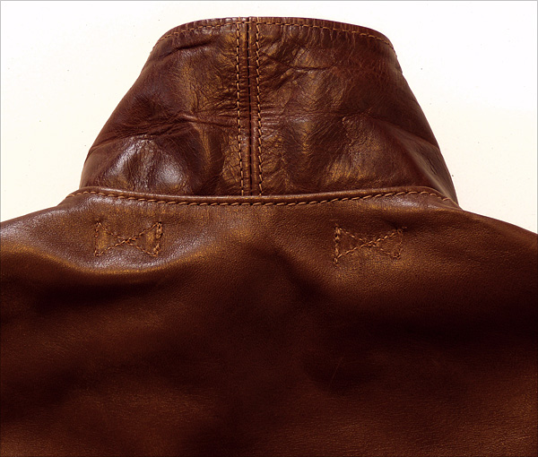 Good Wear Leather's J.A. Dubow Type A-2 Jacket Collar