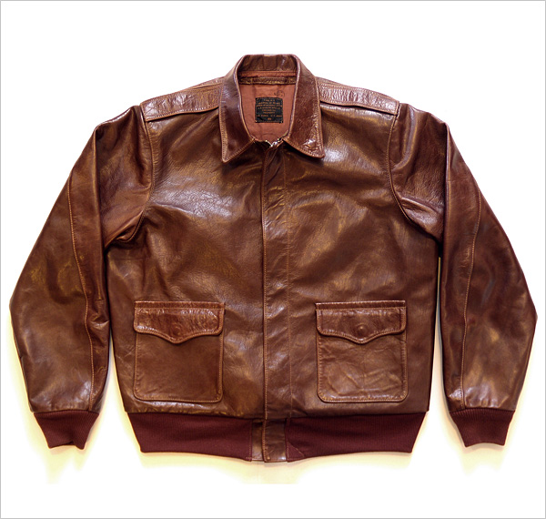 Good Wear Leather's J.A. Dubow Type A-2 Jacket Flat Front