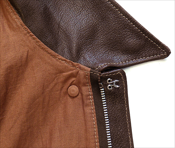 Good Wear Leather's J.A. Dubow Type A-2 Jacket Collar Base