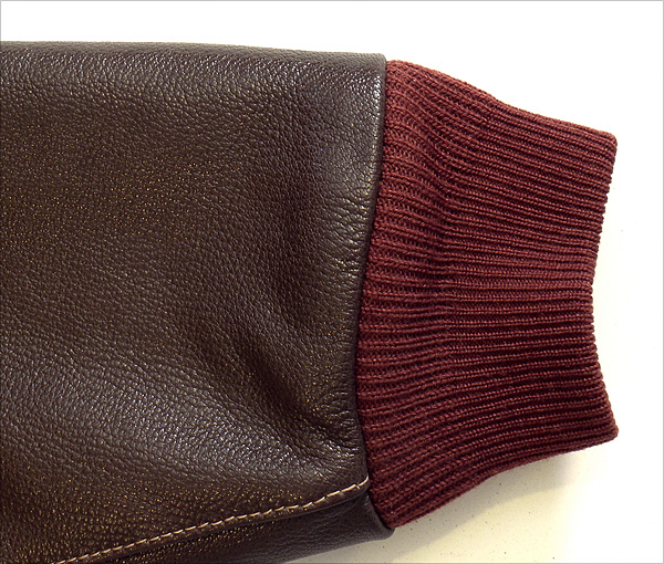 Good Wear Leather's J.A. Dubow Type A-2 Jacket Cuff