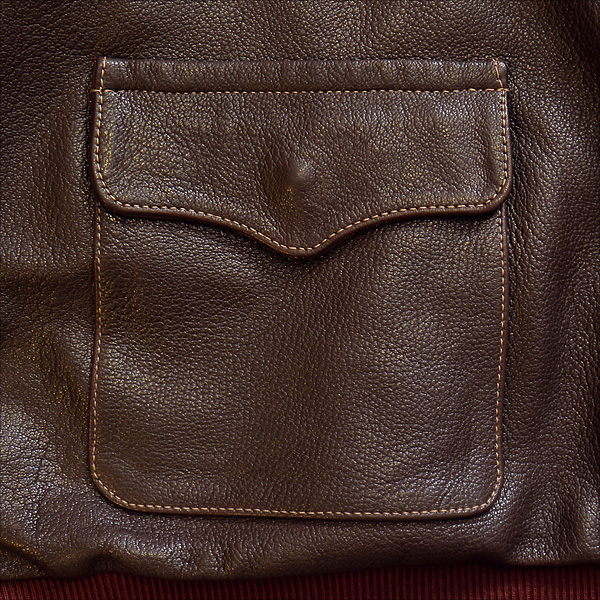 Good Wear Leather's J.A. Dubow Type A-2 Jacket Pocket