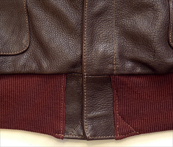 Good Wear Leather's J.A. Dubow Type A-2 Jacket Zipper