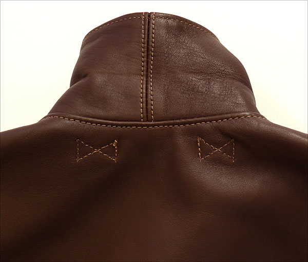 Good Wear Leather's J.A. Dubow Type A-2 Flight Jacket Collar