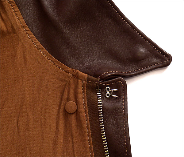 Good Wear Leather's J.A. Dubow Type A-2 Flight Jacket Collar Base