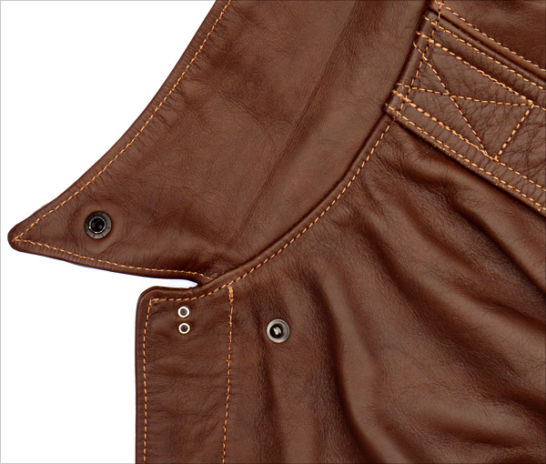 Good Wear Leather's J.A. Dubow Type A-2 Flight Jacket Collar Base